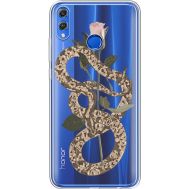 Силіконовий чохол BoxFace Huawei Honor 8x Glamor Snake (35499-cc67)