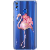 Силіконовий чохол BoxFace Huawei Honor 8x Floral Flamingo (35499-cc12)