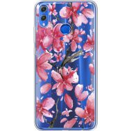 Силіконовий чохол BoxFace Huawei Honor 8x Pink Magnolia (35499-cc37)