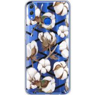 Силіконовий чохол BoxFace Huawei Honor 8x Cotton flowers (35499-cc50)