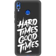 Силіконовий чохол BoxFace Huawei Honor 8x hard times good times (35500-bk72)