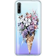 Силіконовий чохол BoxFace Huawei P Smart Pro Ice Cream Flowers (938613-rs17)