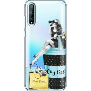 Силіконовий чохол BoxFace Huawei P Smart S City Girl (40354-cc56)
