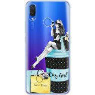 Силіконовий чохол BoxFace Huawei P Smart Plus City Girl (34975-cc56)
