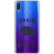 Силіконовий чохол BoxFace Huawei P Smart Plus Sexy Brain (34975-cc47)