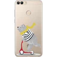 Силіконовий чохол BoxFace Huawei P Smart Happy Bear (34988-cc10)
