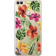 Силіконовий чохол BoxFace Huawei P Smart Tropical Flowers (34988-cc43)