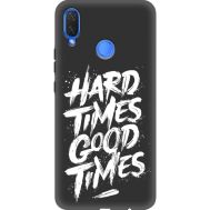 Силіконовий чохол BoxFace Huawei P Smart Plus hard times good times (35159-bk72)