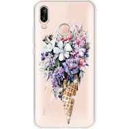 Силіконовий чохол BoxFace Huawei P20 Lite Ice Cream Flowers (934991-rs17)