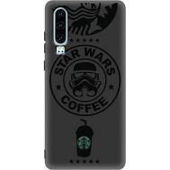 Силіконовий чохол BoxFace Huawei P30 Dark Coffee (37049-bk42)
