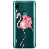 Силіконовий чохол BoxFace Huawei P Smart Z Floral Flamingo (37382-cc12)