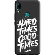 Силіконовий чохол BoxFace Huawei P Smart Z hard times good times (38944-bk72)