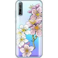 Силіконовий чохол BoxFace Huawei P Smart S Cherry Blossom (40354-cc4)