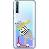 Силіконовий чохол BoxFace Huawei P Smart S Happy Bear (40354-cc10)