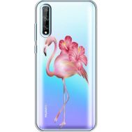 Силіконовий чохол BoxFace Huawei P Smart S Floral Flamingo (40354-cc12)