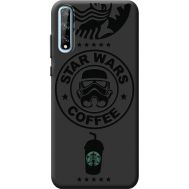 Силіконовий чохол BoxFace Huawei P Smart S Dark Coffee (40426-bk42)
