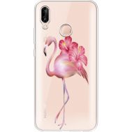 Силіконовий чохол BoxFace Huawei P20 Lite Floral Flamingo (34991-cc12)