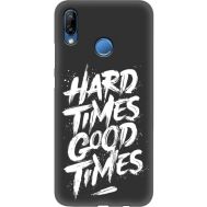 Силіконовий чохол BoxFace Huawei P20 Lite hard times good times (35158-bk72)