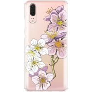Силіконовий чохол BoxFace Huawei P20 Cherry Blossom (35581-cc4)