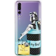Силіконовий чохол BoxFace Huawei P20 Pro City Girl (36195-cc56)