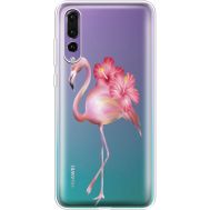 Силіконовий чохол BoxFace Huawei P20 Pro Floral Flamingo (36195-cc12)