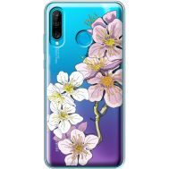 Силіконовий чохол BoxFace Huawei P30 Lite Cherry Blossom (36872-cc4)