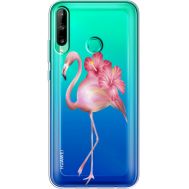 Силіконовий чохол BoxFace Huawei P40 Lite E Floral Flamingo (39375-cc12)