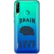 Силіконовий чохол BoxFace Huawei P40 Lite E Sexy Brain (39375-cc47)
