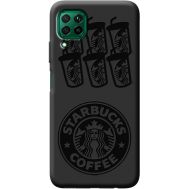 Силіконовий чохол BoxFace Huawei P40 Lite Black Coffee (39655-bk41)