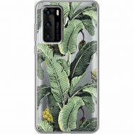 Силіконовий чохол BoxFace Huawei P40 Banana Leaves (39747-cc28)