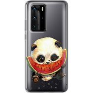 Силіконовий чохол BoxFace Huawei P40 Pro Little Panda (39751-cc21)