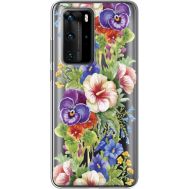 Силіконовий чохол BoxFace Huawei P40 Pro Summer Flowers (39751-cc34)