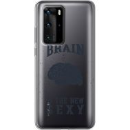Силіконовий чохол BoxFace Huawei P40 Pro Sexy Brain (39751-cc47)