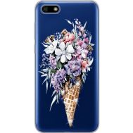 Силіконовий чохол BoxFace Huawei Y5 2018 Ice Cream Flowers (934965-rs17)