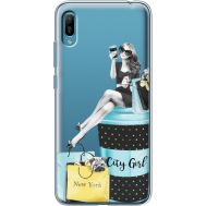 Силіконовий чохол BoxFace Huawei Y6 2019 City Girl (36452-cc56)