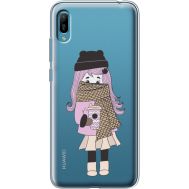 Силіконовий чохол BoxFace Huawei Y6 2019 Winter Morning Girl (36452-cc61)