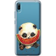 Силіконовий чохол BoxFace Huawei Y6 2019 Little Panda (36452-cc21)