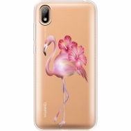 Силіконовий чохол BoxFace Huawei Y5 2019 Floral Flamingo (37077-cc12)
