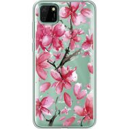 Силіконовий чохол BoxFace Huawei Y5p Pink Magnolia (40025-cc37)