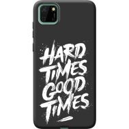 Силіконовий чохол BoxFace Huawei Y5p hard times good times (40310-bk72)