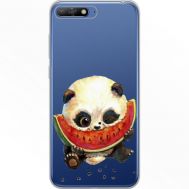 Силіконовий чохол BoxFace Huawei Y6 2018 Little Panda (34967-cc21)