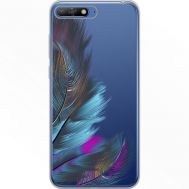 Силіконовий чохол BoxFace Huawei Y6 2018 Feathers (34967-cc48)