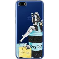 Силіконовий чохол BoxFace Huawei Y5 2018 City Girl (34965-cc56)