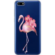 Силіконовий чохол BoxFace Huawei Y5 2018 Floral Flamingo (34965-cc12)