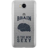 Силіконовий чохол BoxFace Huawei Y5 2017 Sexy Brain (35638-cc47)
