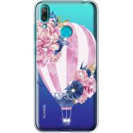 Силіконовий чохол BoxFace Huawei Y7 2019 Pink Air Baloon (936046-rs6)