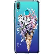 Силіконовий чохол BoxFace Huawei Y7 2019 Ice Cream Flowers (936046-rs17)