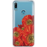 Силіконовий чохол BoxFace Huawei Y6 Prime 2019 Red Poppies (36649-cc44)