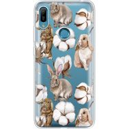 Силіконовий чохол BoxFace Huawei Y6 Prime 2019 Cotton and Rabbits (36649-cc49)