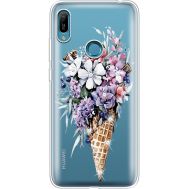 Силіконовий чохол BoxFace Huawei Y6 Prime 2019 Ice Cream Flowers (936649-rs17)